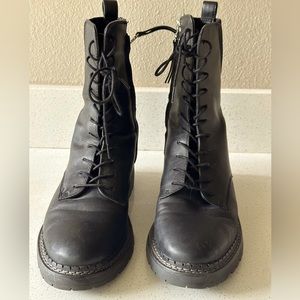 Sam Edelman combat boots